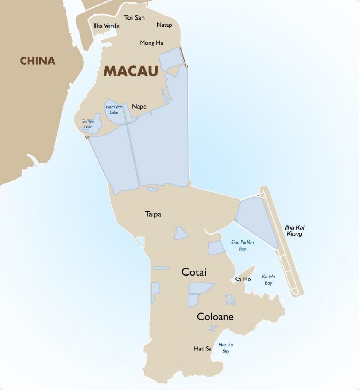 ense haritası Macau