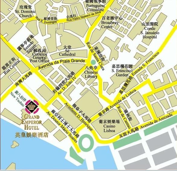 Macau sauna haritası 