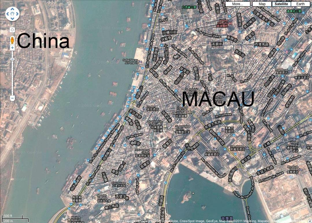 san malo Macau haritası 