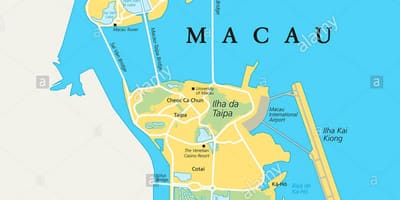 Macao Çin Haritayı göster