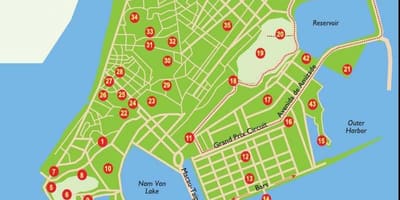 Macau turistik yerler haritası