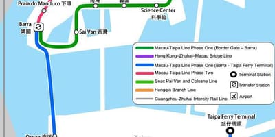 Macau metro haritası